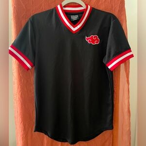 Boxlunch Naruto black and red jersey. Like new. Size XS